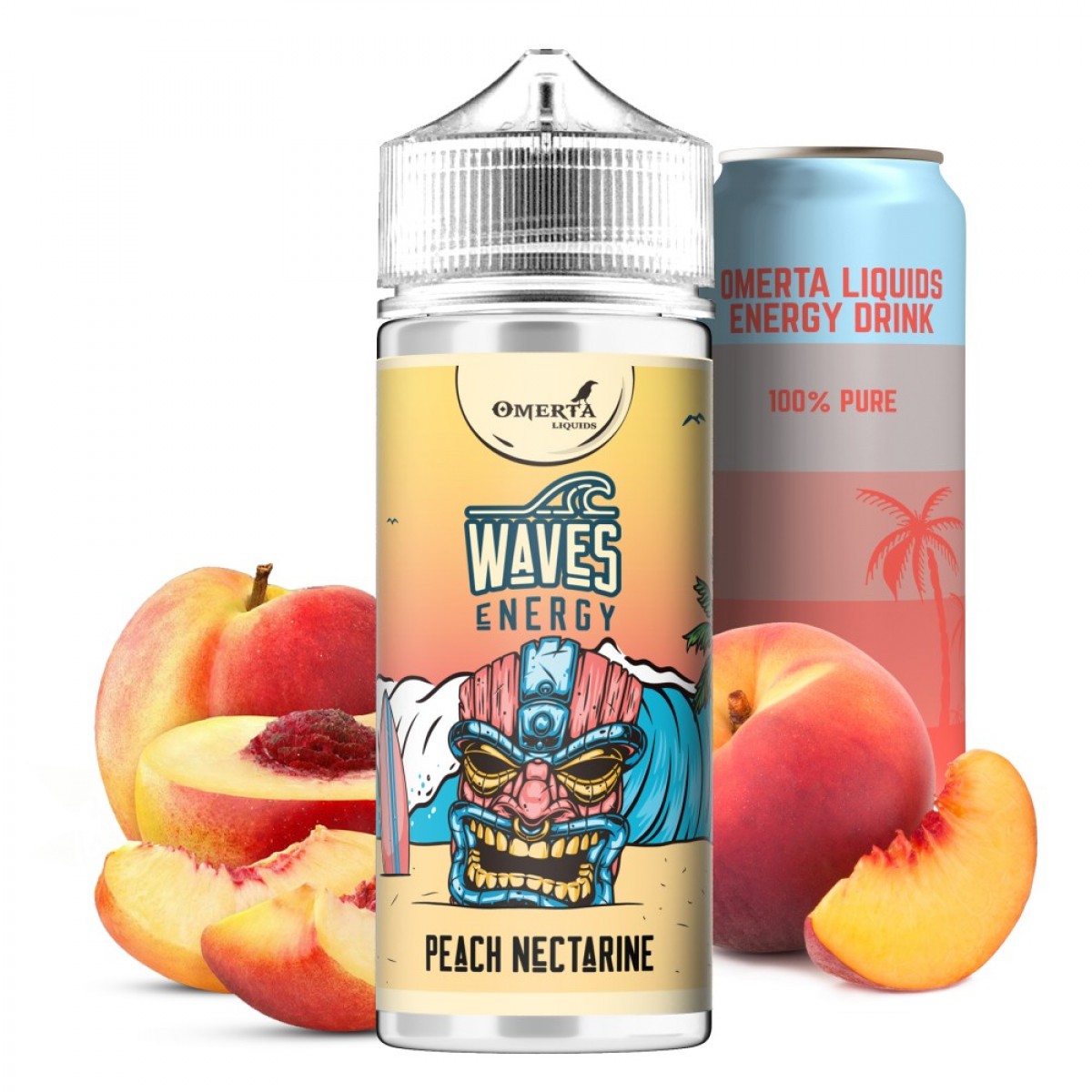 WAVES ENERGY PEACH NECTARINE 30ml/120ml